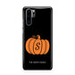 Personalised Pumpkin Huawei P30 Pro Phone Case