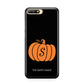 Personalised Pumpkin Huawei Y6 2018