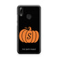 Personalised Pumpkin Huawei Y7 2019