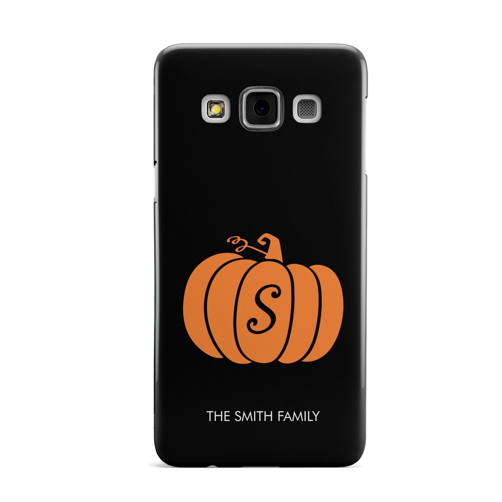 Personalised Pumpkin Samsung Galaxy A3 Case
