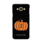 Personalised Pumpkin Samsung Galaxy A8 Case