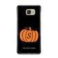 Personalised Pumpkin Samsung Galaxy A9 2016 Case on gold phone
