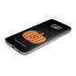 Personalised Pumpkin Samsung Galaxy Case Bottom Cutout