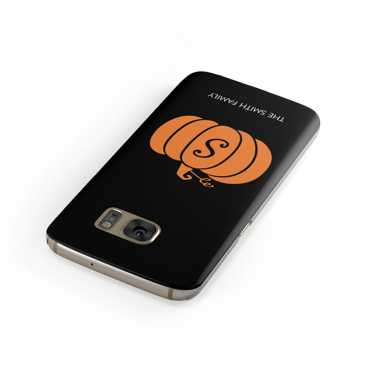 Personalised Pumpkin Samsung Galaxy Case Front Close Up