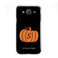 Personalised Pumpkin Samsung Galaxy J5 Case