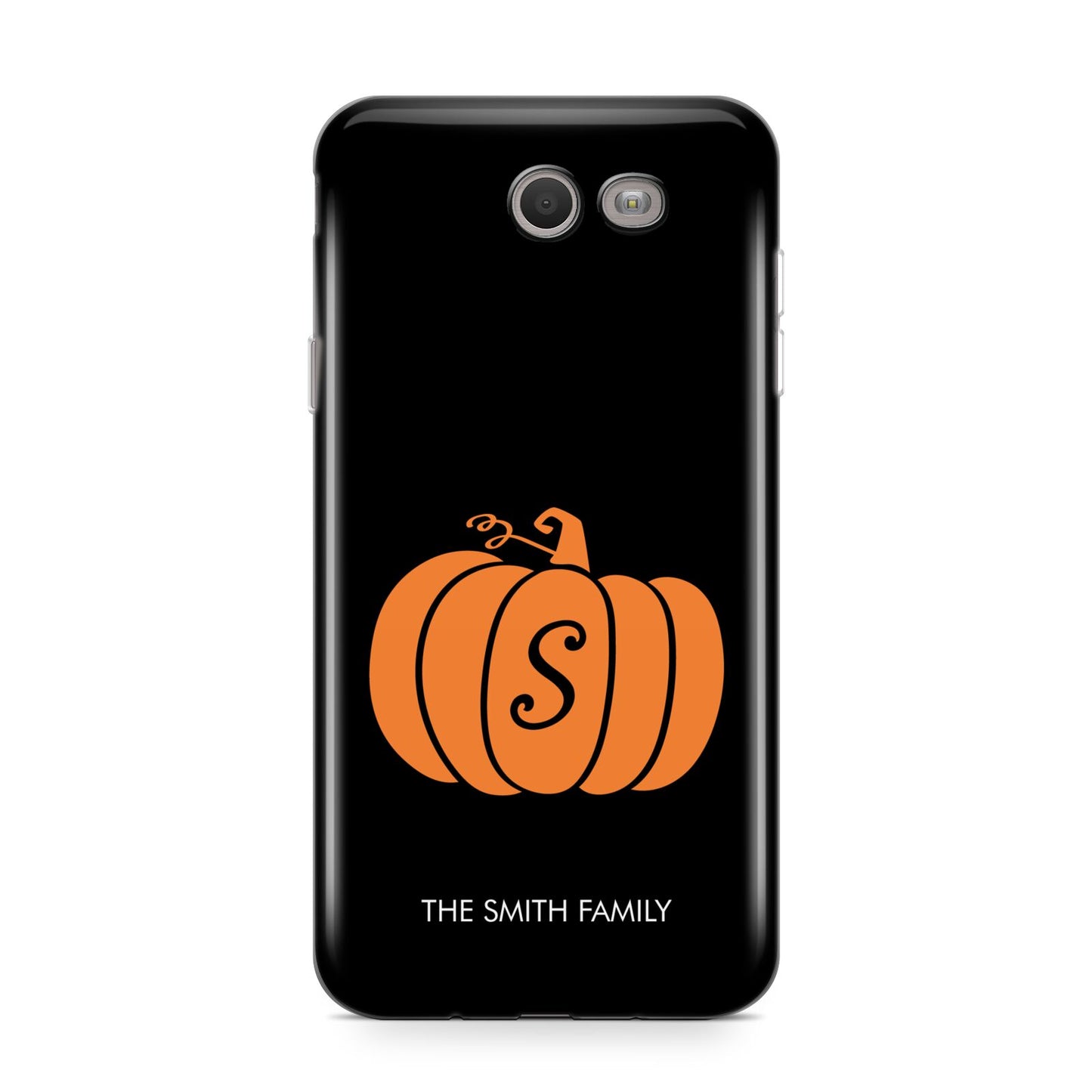 Personalised Pumpkin Samsung Galaxy J7 2017 Case