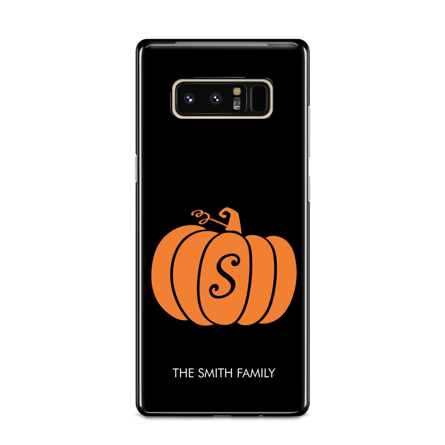 Personalised Pumpkin Samsung Galaxy Note 8 Case