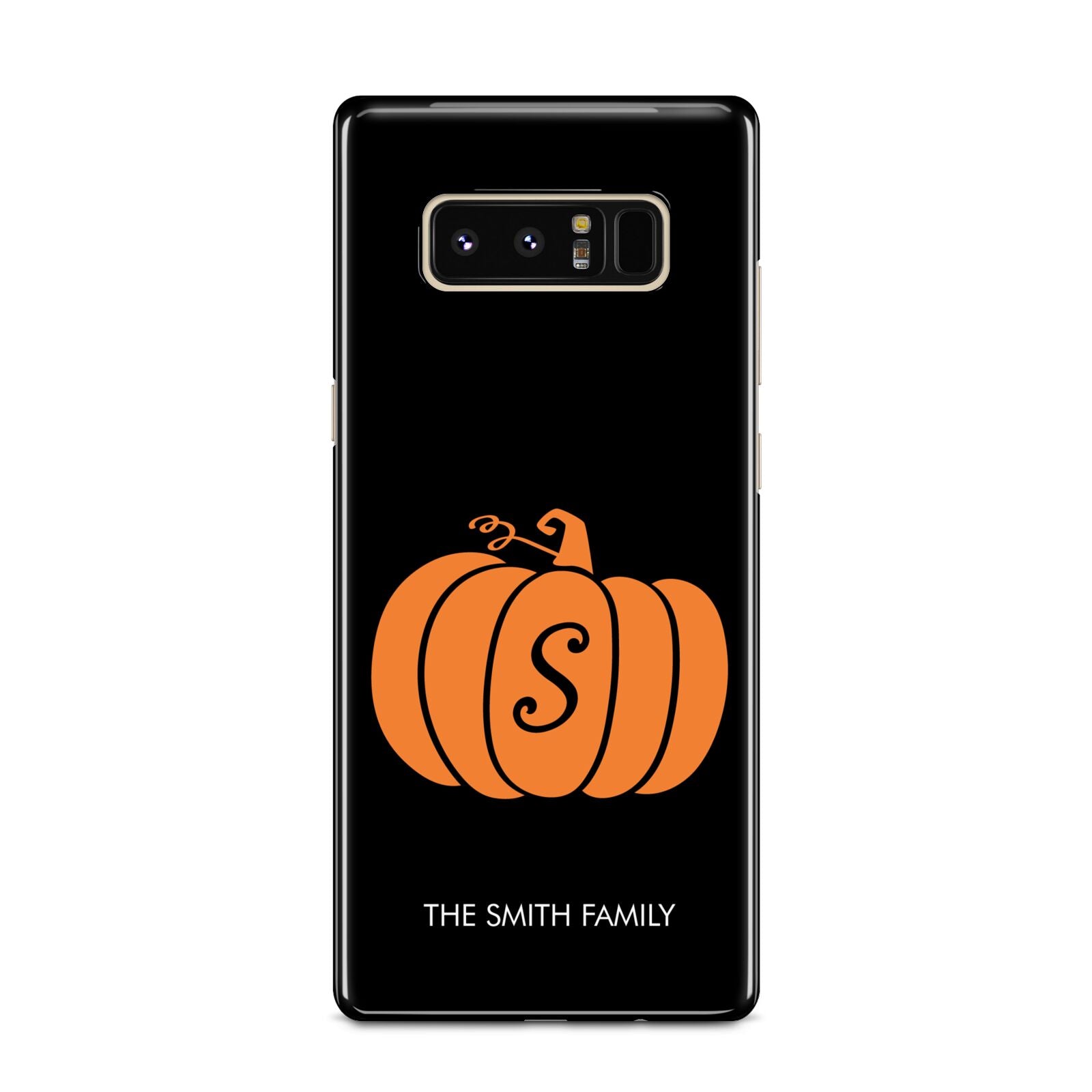 Personalised Pumpkin Samsung Galaxy Note 8 Case