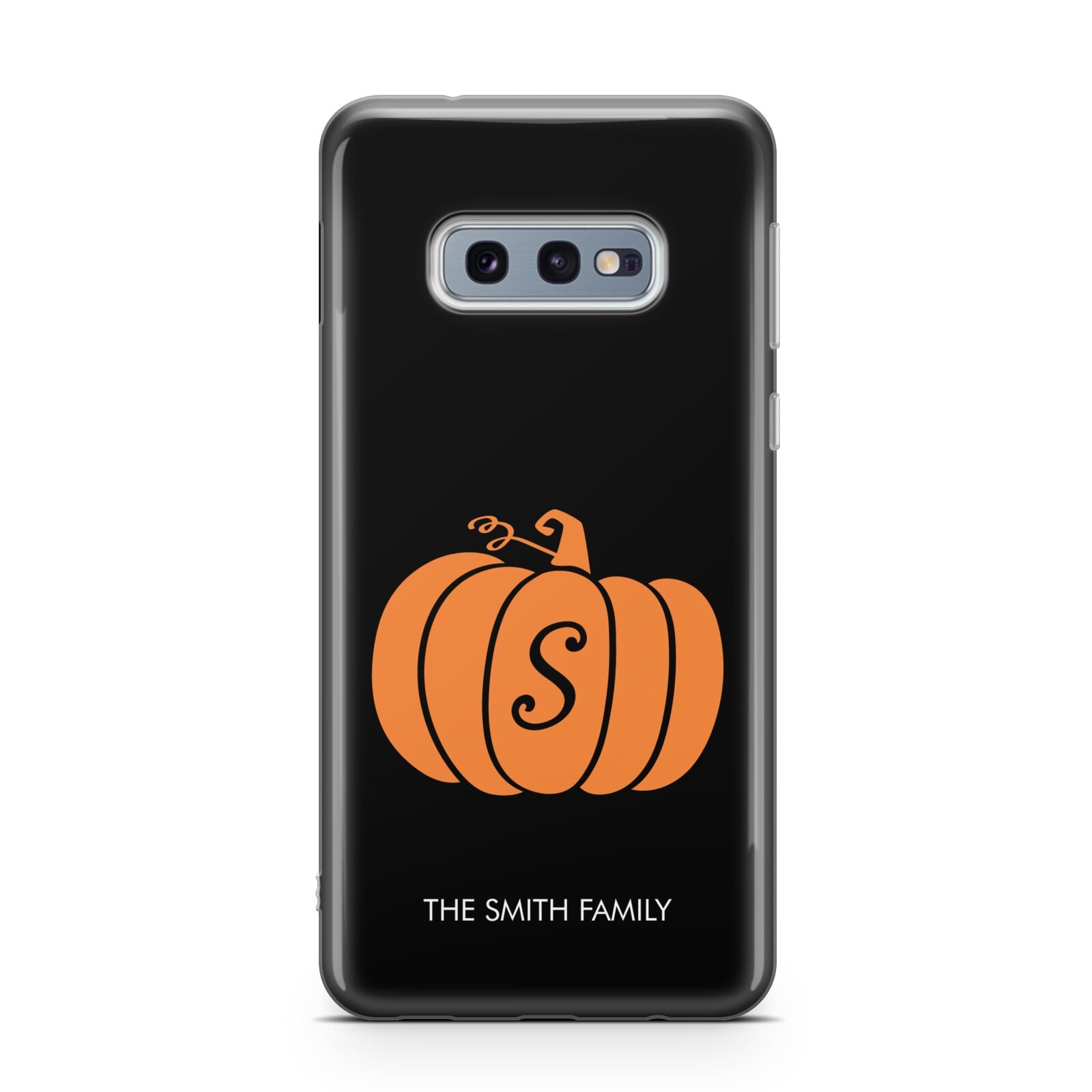 Personalised Pumpkin Samsung Galaxy S10E Case