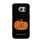 Personalised Pumpkin Samsung Galaxy S6 Edge Case