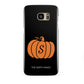 Personalised Pumpkin Samsung Galaxy S7 Edge Case