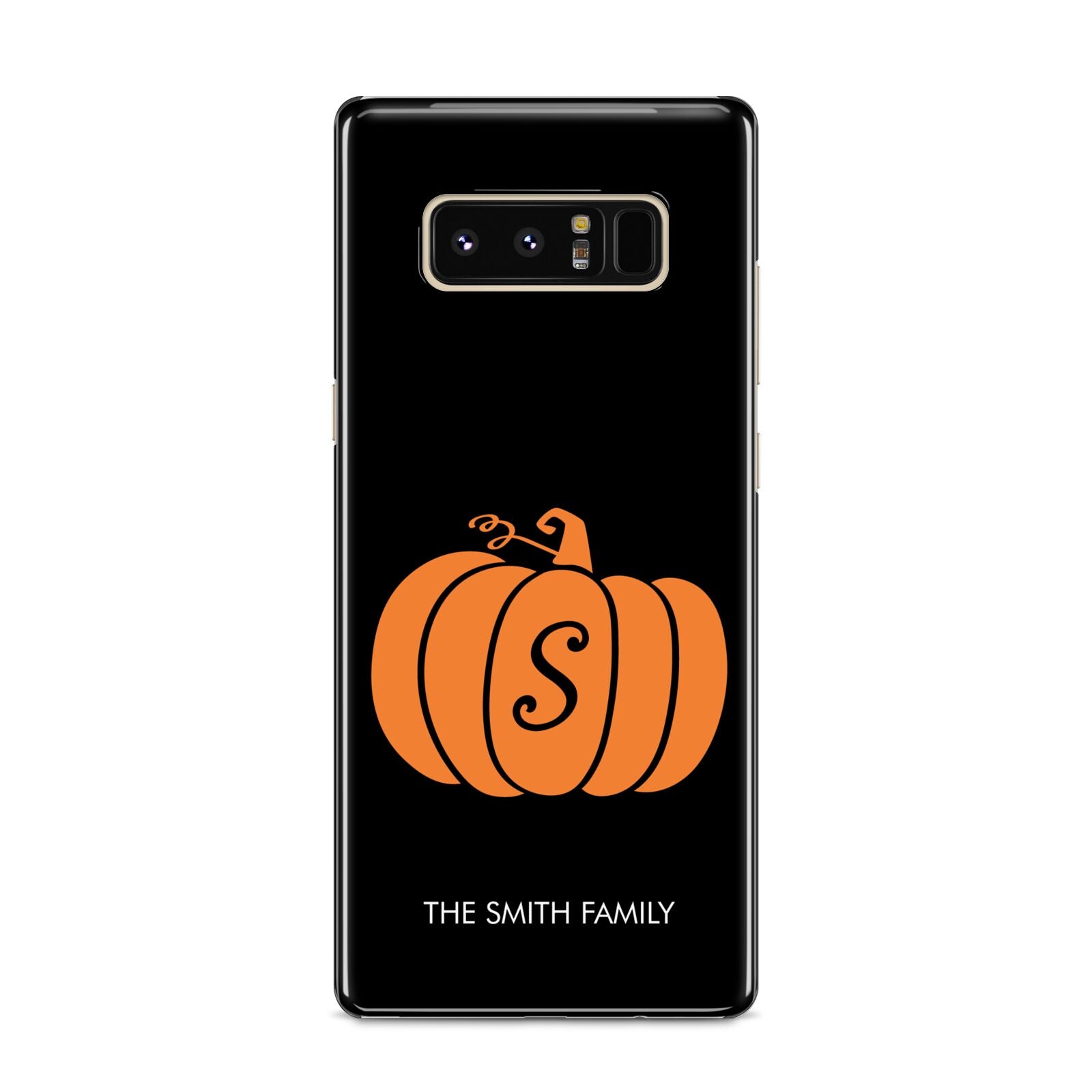 Personalised Pumpkin Samsung Galaxy S8 Case