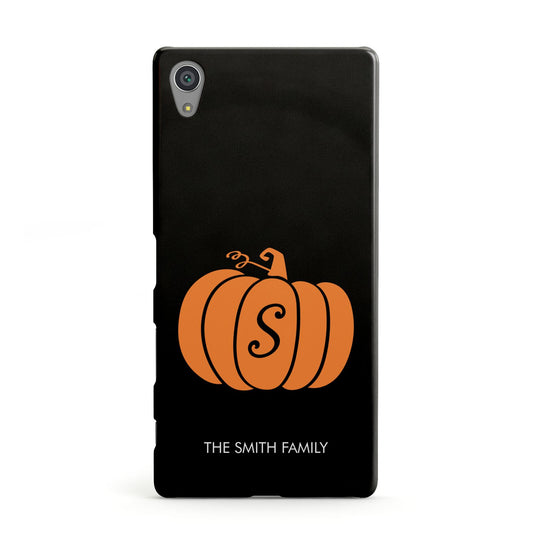 Personalised Pumpkin Sony Xperia Case