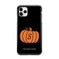 Personalised Pumpkin iPhone 11 Pro Max 3D Tough Case