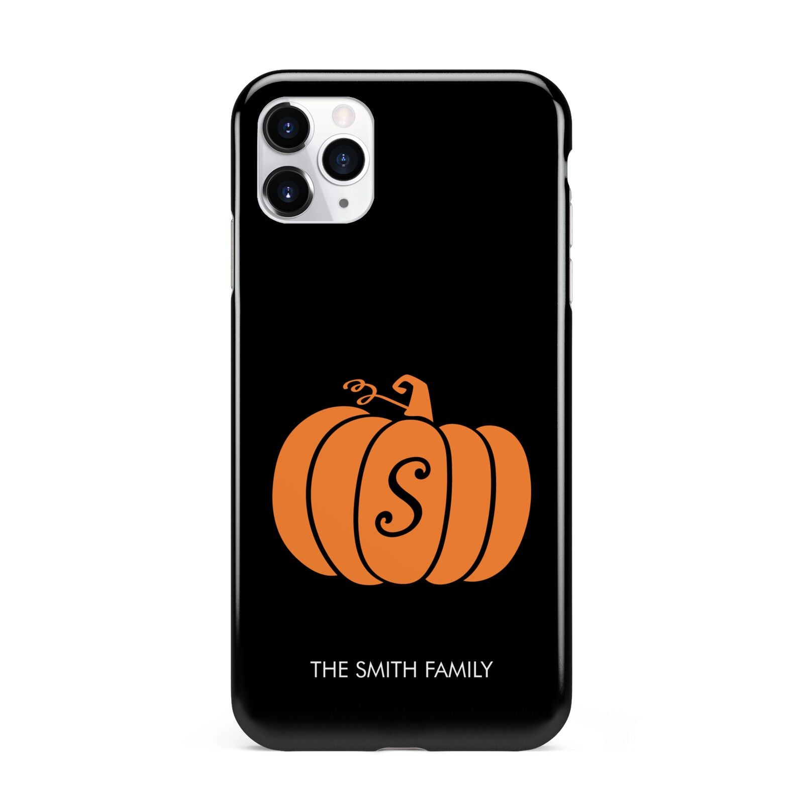 Personalised Pumpkin iPhone 11 Pro Max 3D Tough Case