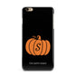 Personalised Pumpkin iPhone 6 Plus 3D Snap Case on Gold Phone