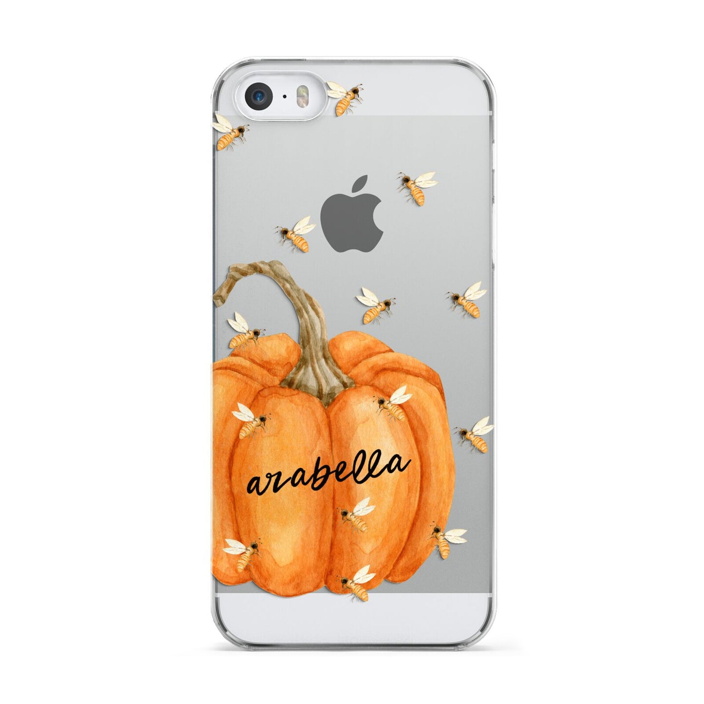 Personalised Pumpkin with Bees Apple iPhone 5 Case