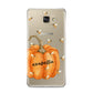 Personalised Pumpkin with Bees Samsung Galaxy A9 2016 Case on gold phone