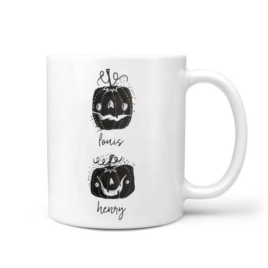 Personalised Pumpkins 10oz Mug