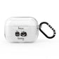 Personalised Pumpkins AirPods Pro Clear Case