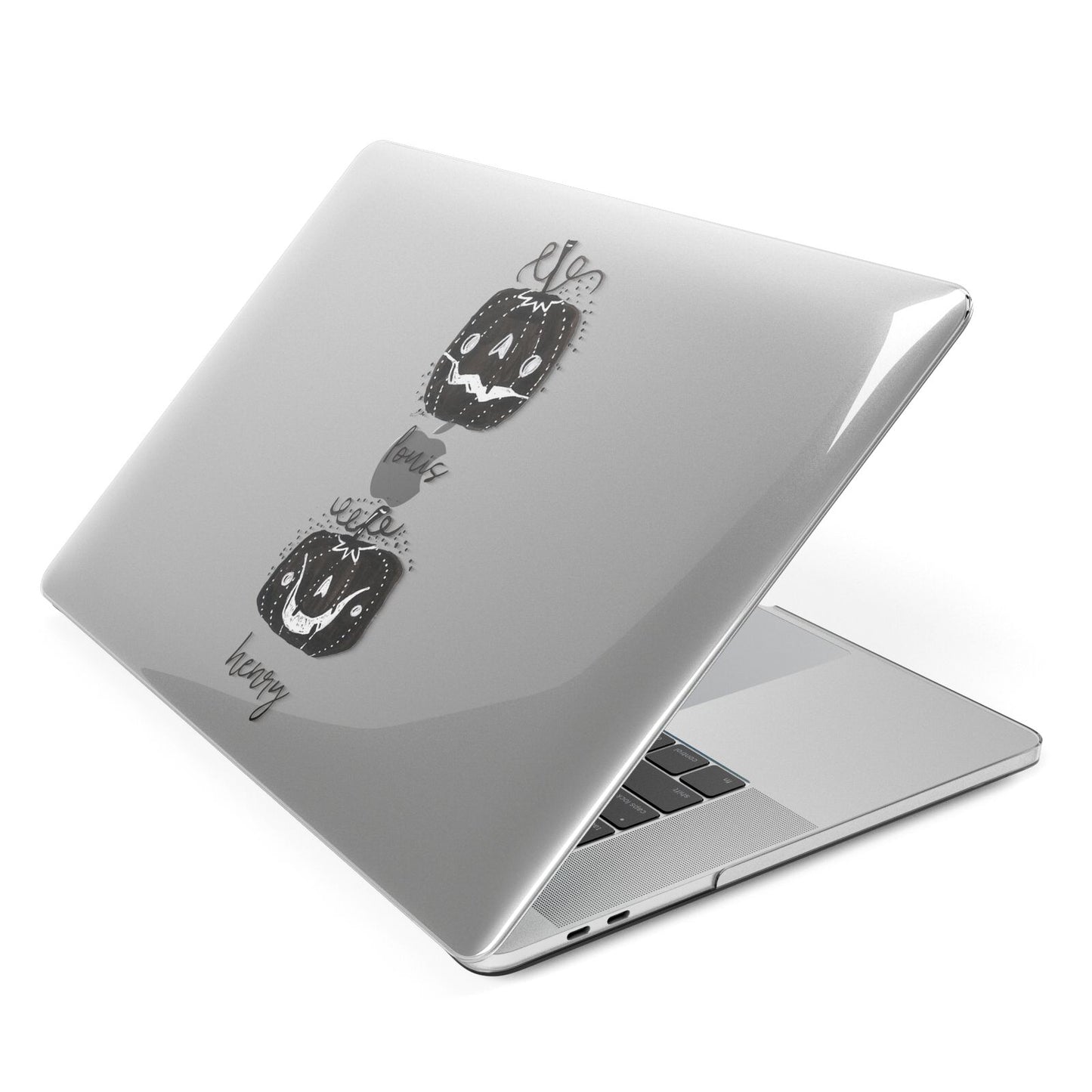 Personalised Pumpkins Apple MacBook Case Side View