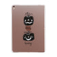 Personalised Pumpkins Apple iPad Rose Gold Case