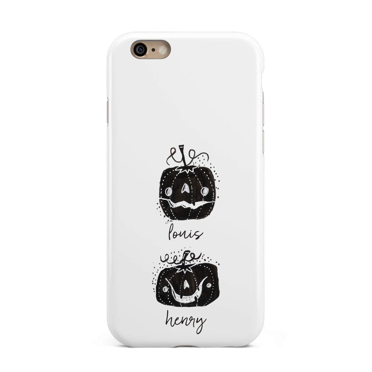 Personalised Pumpkins Apple iPhone 6 3D Tough Case