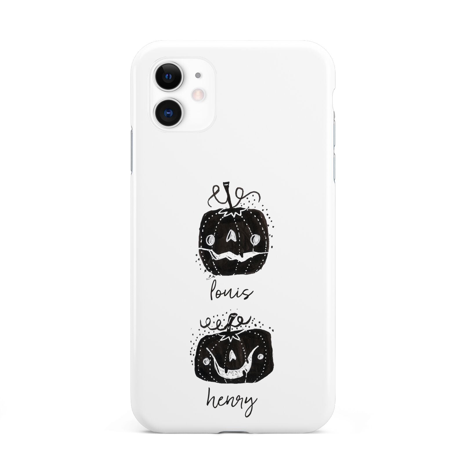 Personalised Pumpkins iPhone 11 3D Tough Case