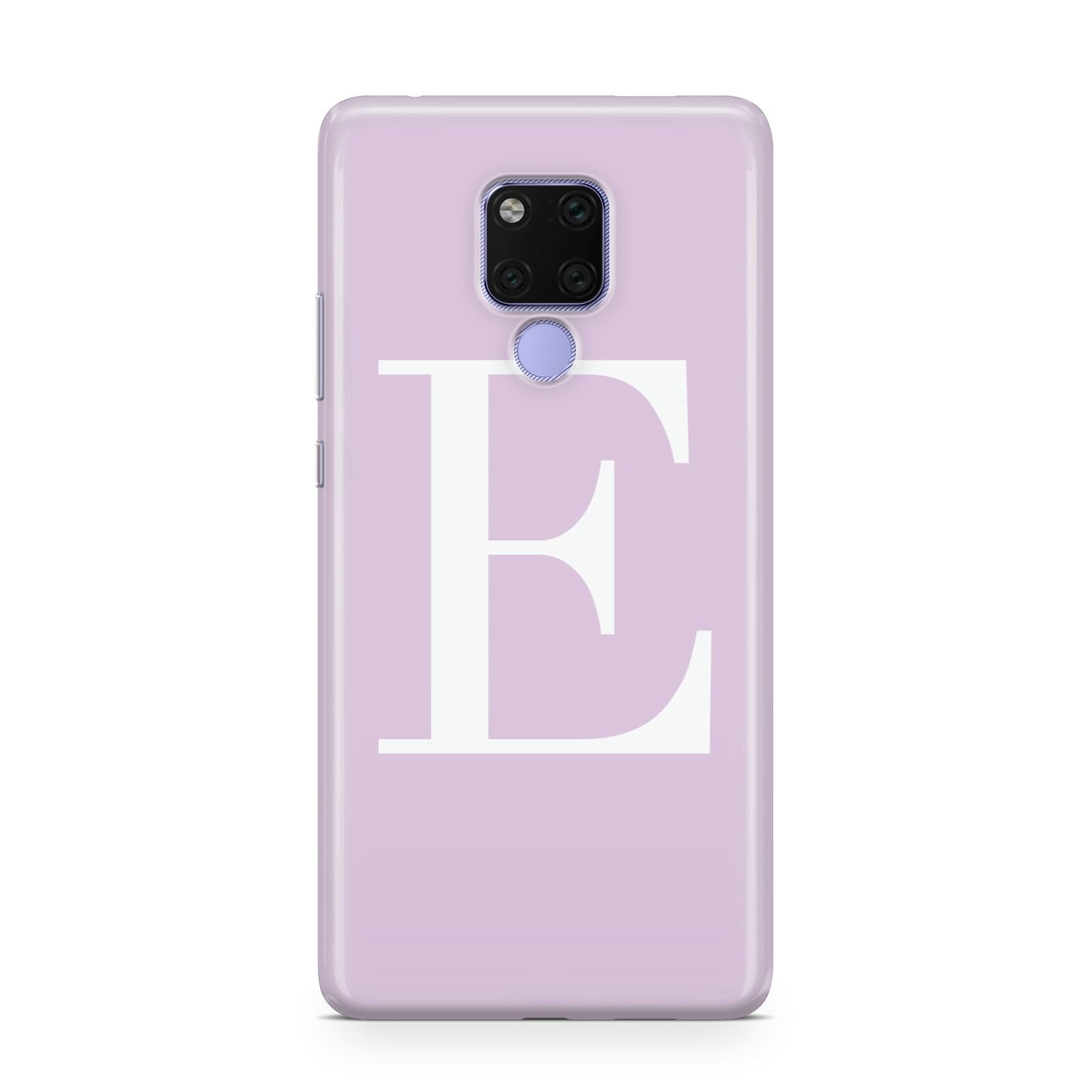 Personalised Purple Black Initial Huawei Mate 20X Phone Case