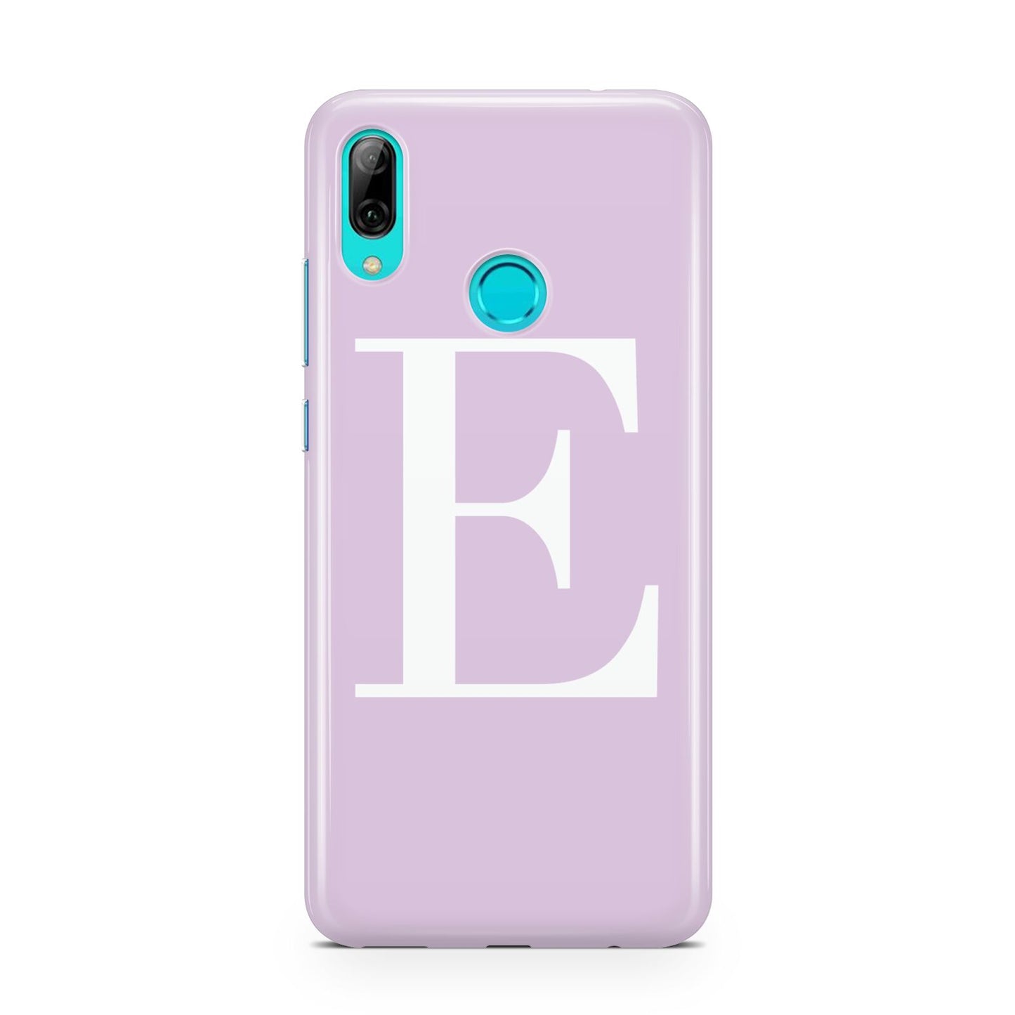 Personalised Purple Black Initial Huawei P Smart 2019 Case