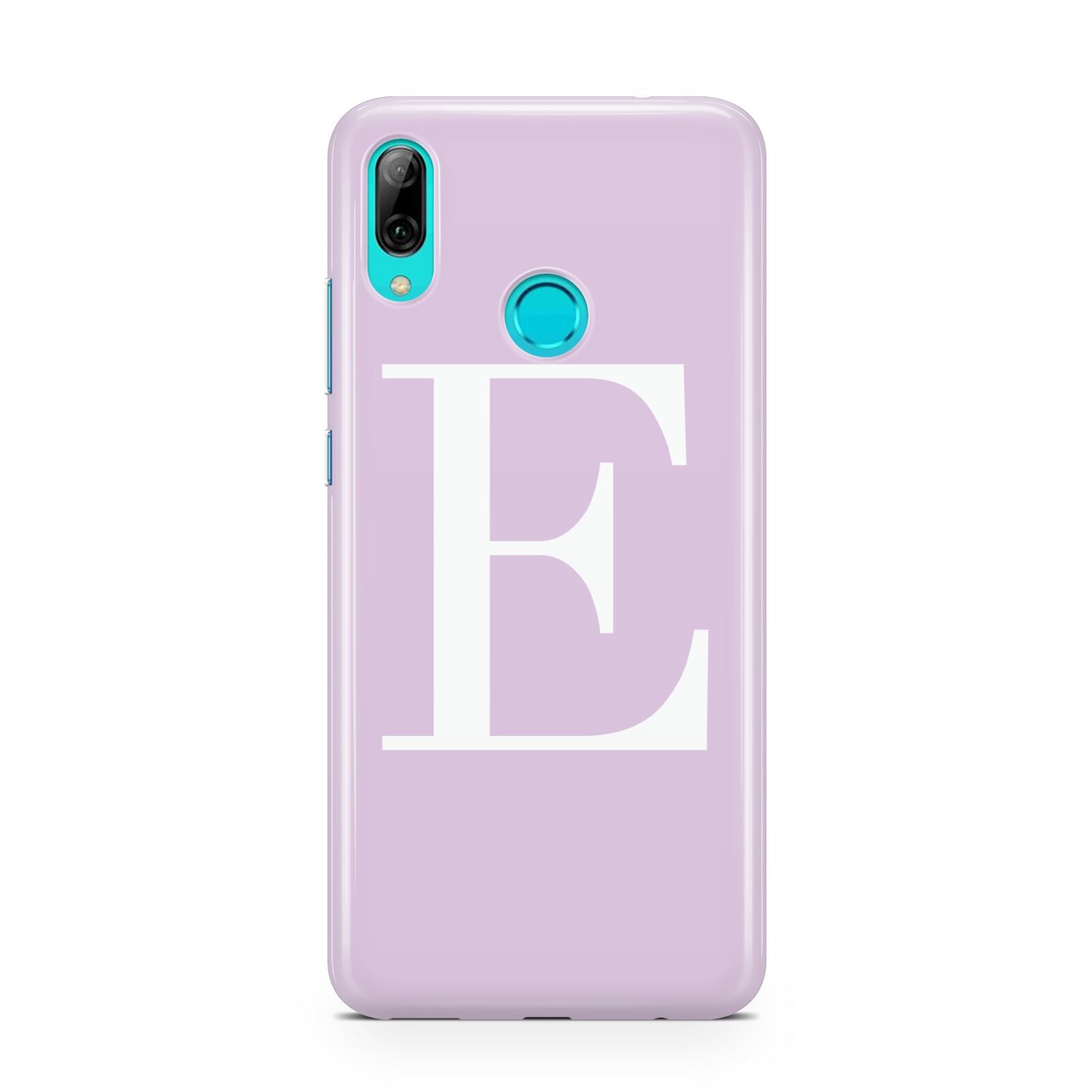 Personalised Purple Black Initial Huawei P Smart 2019 Case