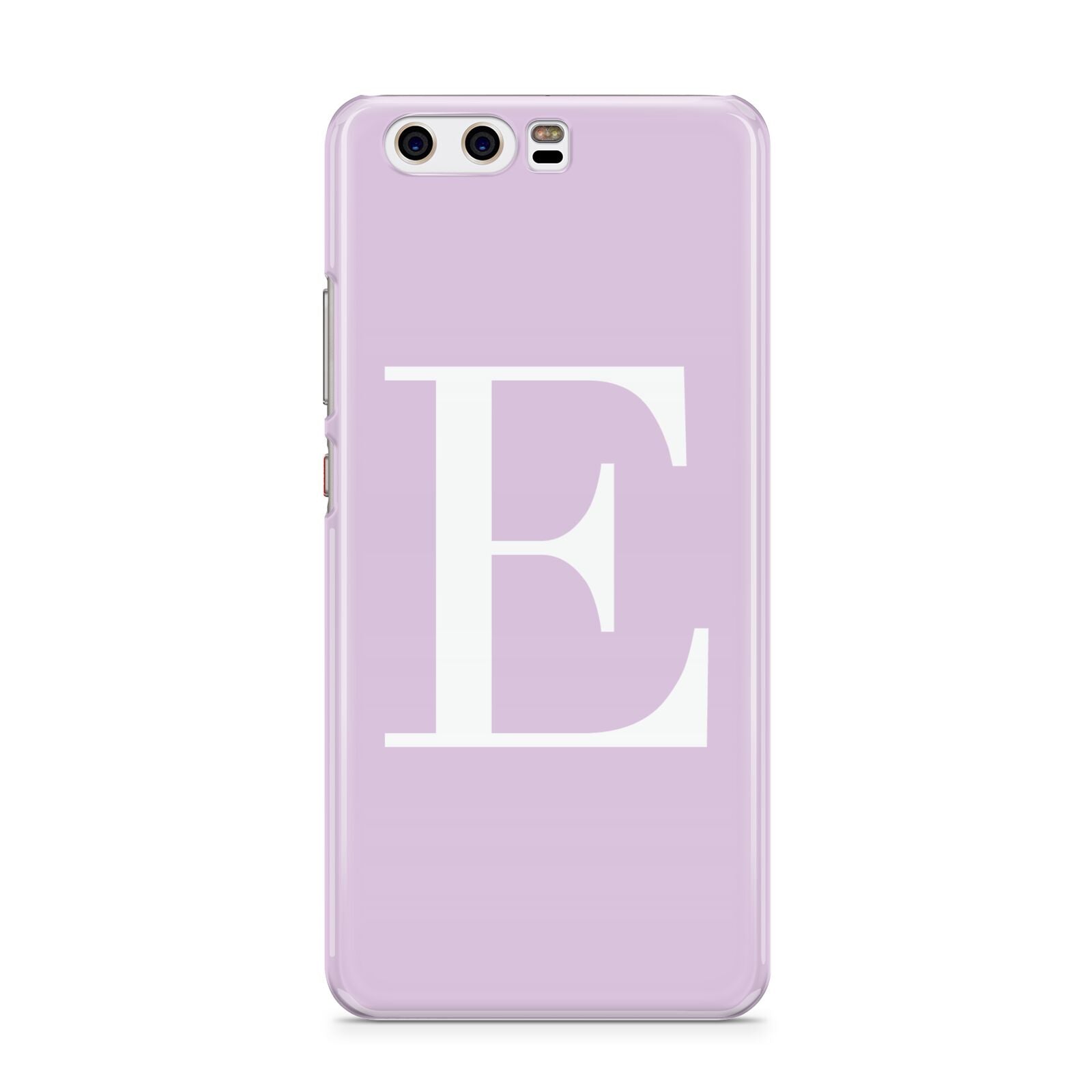 Personalised Purple Black Initial Huawei P10 Phone Case