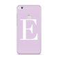 Personalised Purple Black Initial Huawei P8 Lite Case