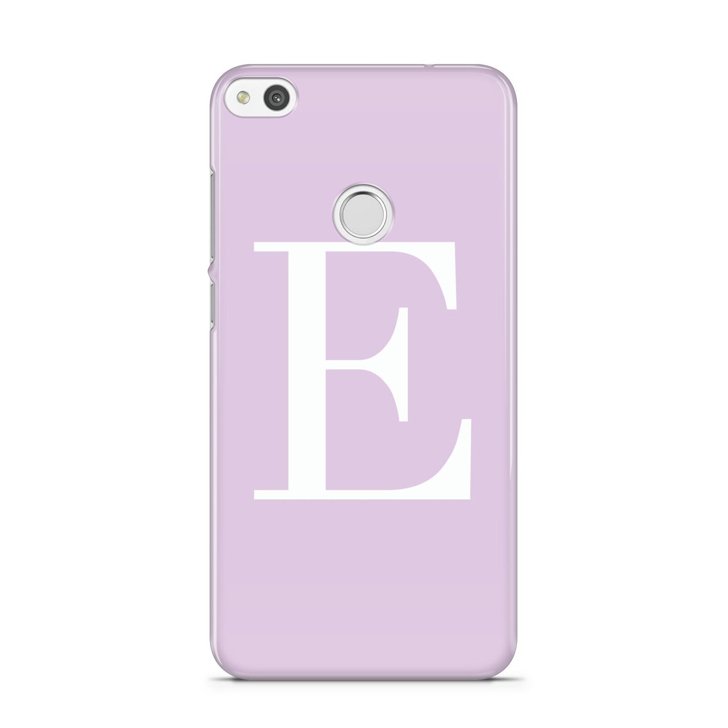 Personalised Purple Black Initial Huawei P8 Lite Case