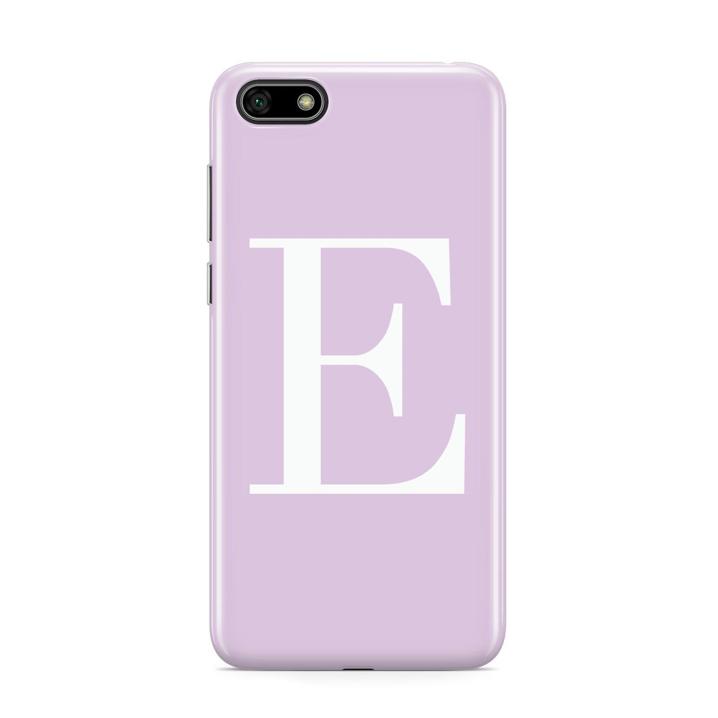 Personalised Purple Black Initial Huawei Y5 Prime 2018 Phone Case