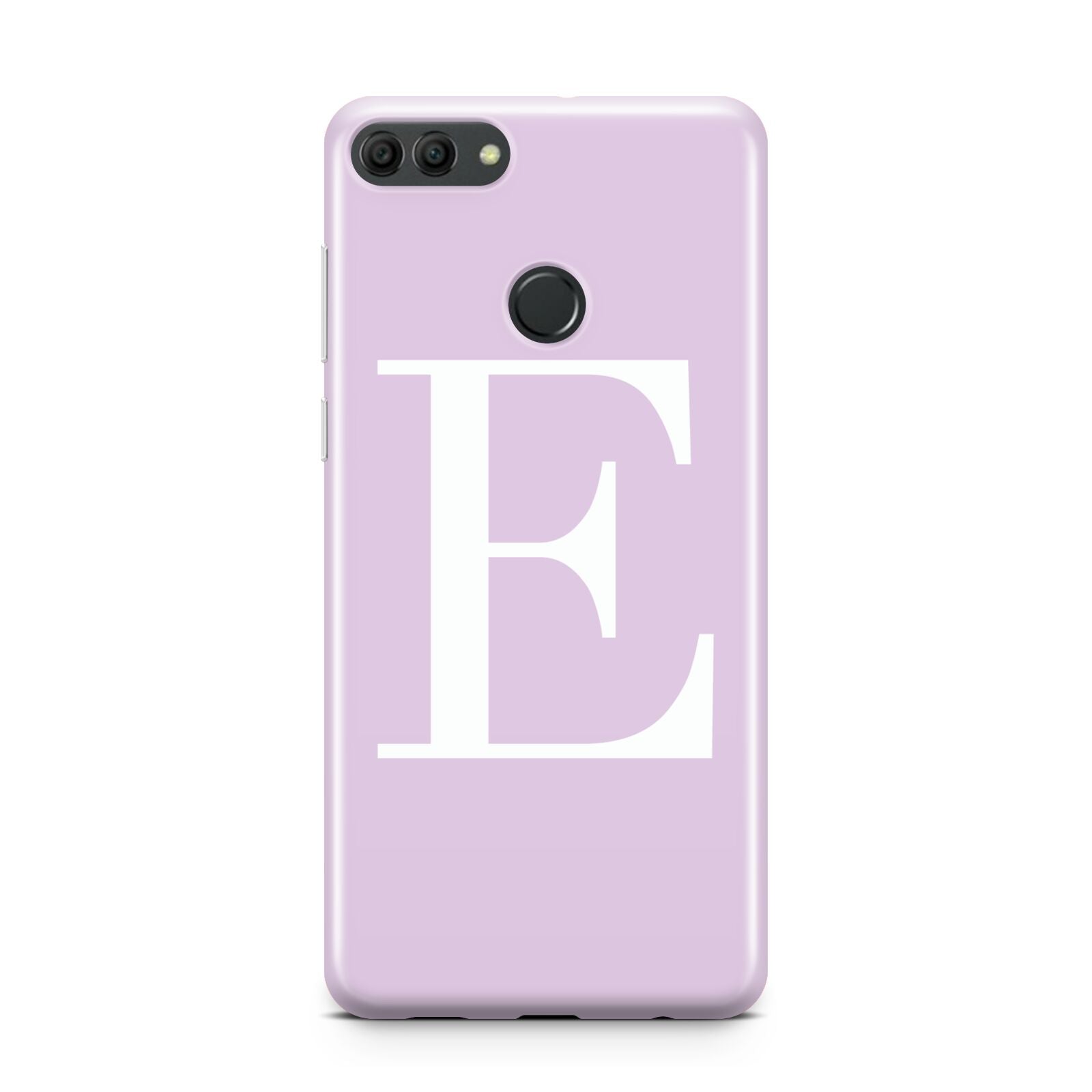 Personalised Purple Black Initial Huawei Y9 2018