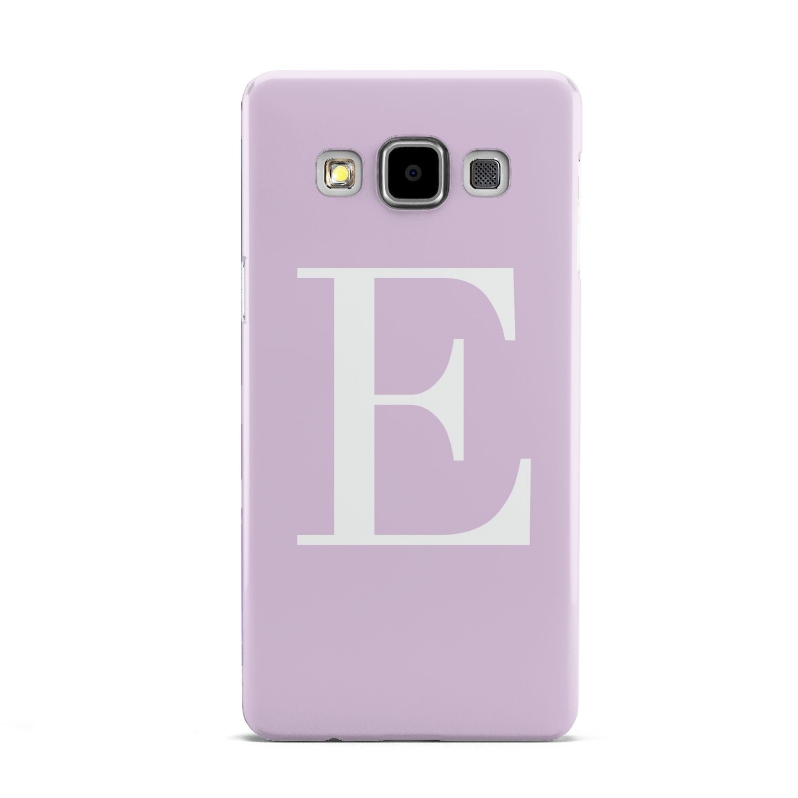 Personalised Purple Black Initial Samsung Galaxy A5 Case