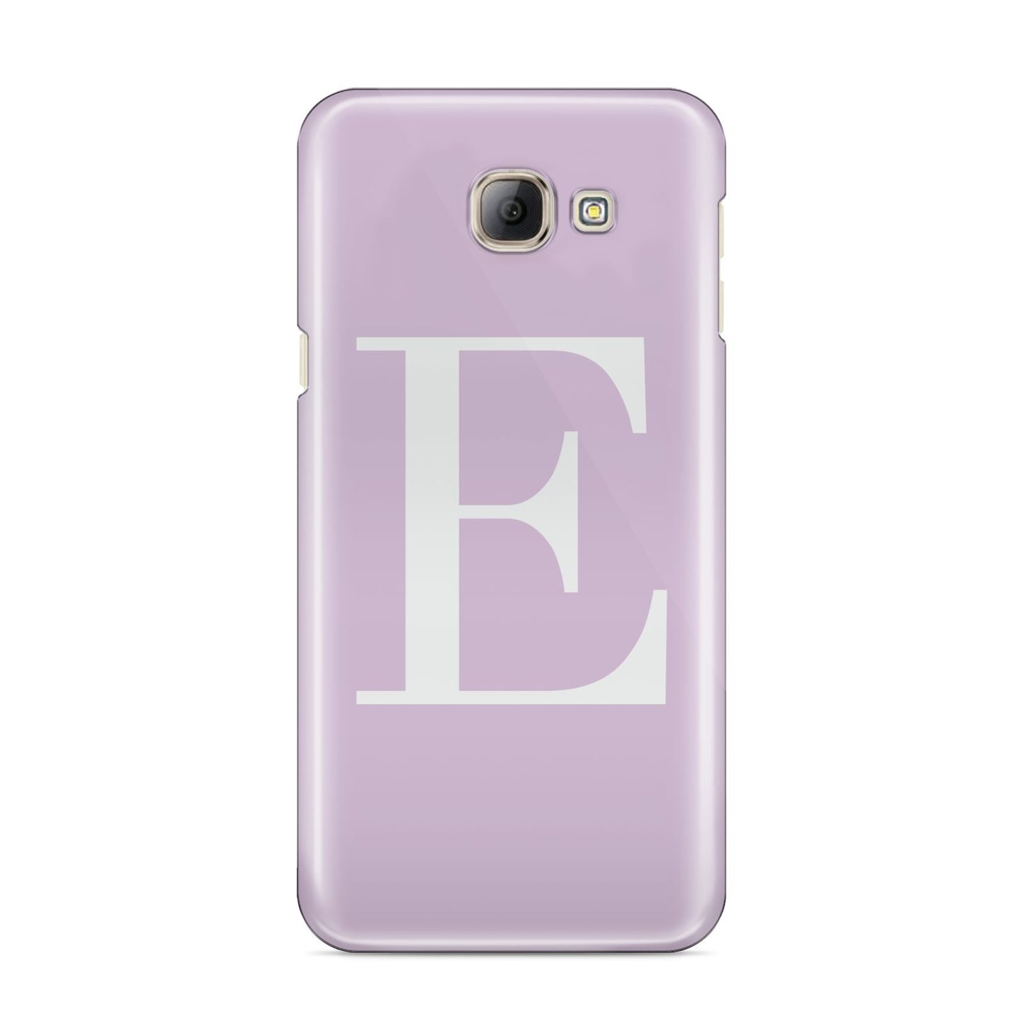 Personalised Purple Black Initial Samsung Galaxy A8 2016 Case