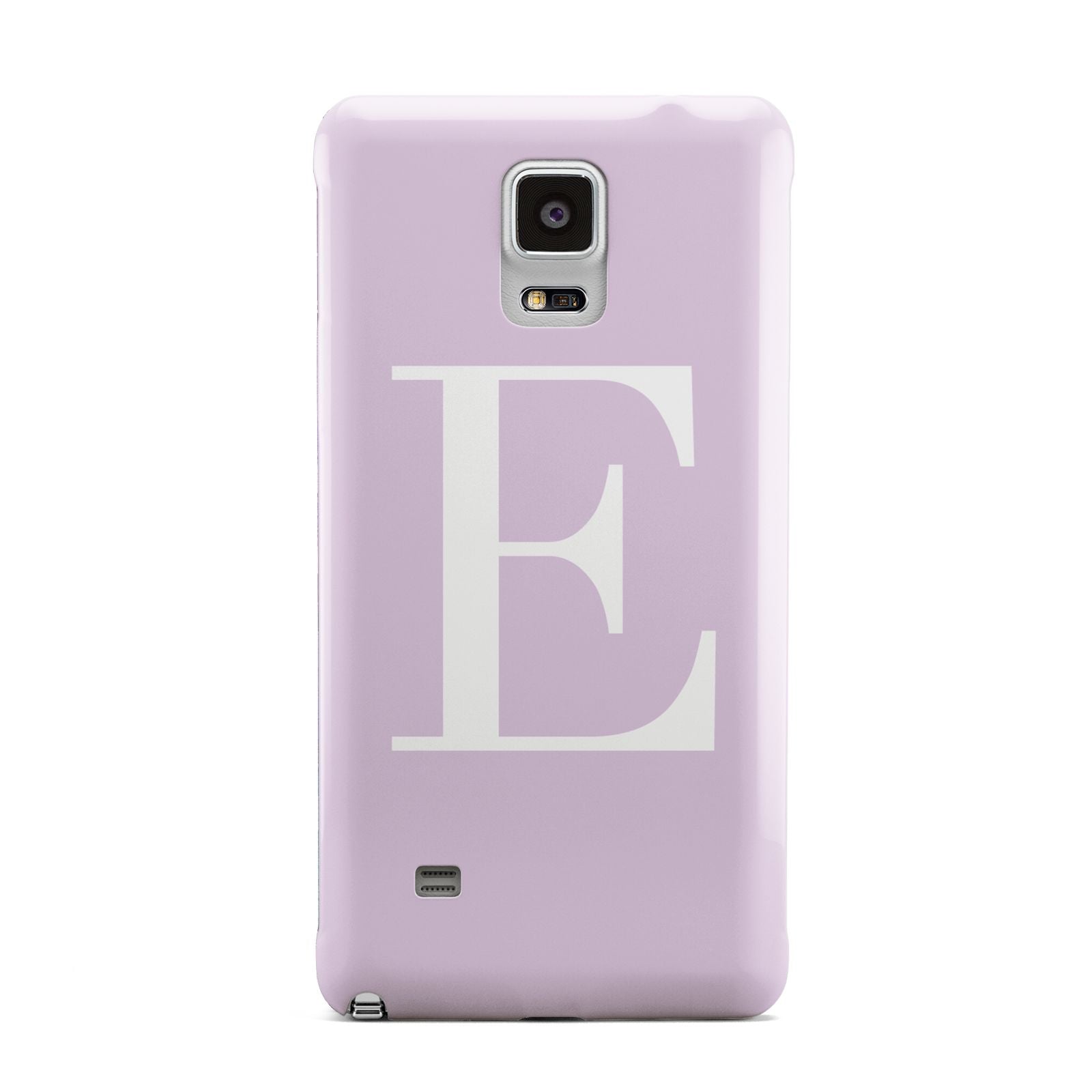 Personalised Purple Black Initial Samsung Galaxy Note 4 Case