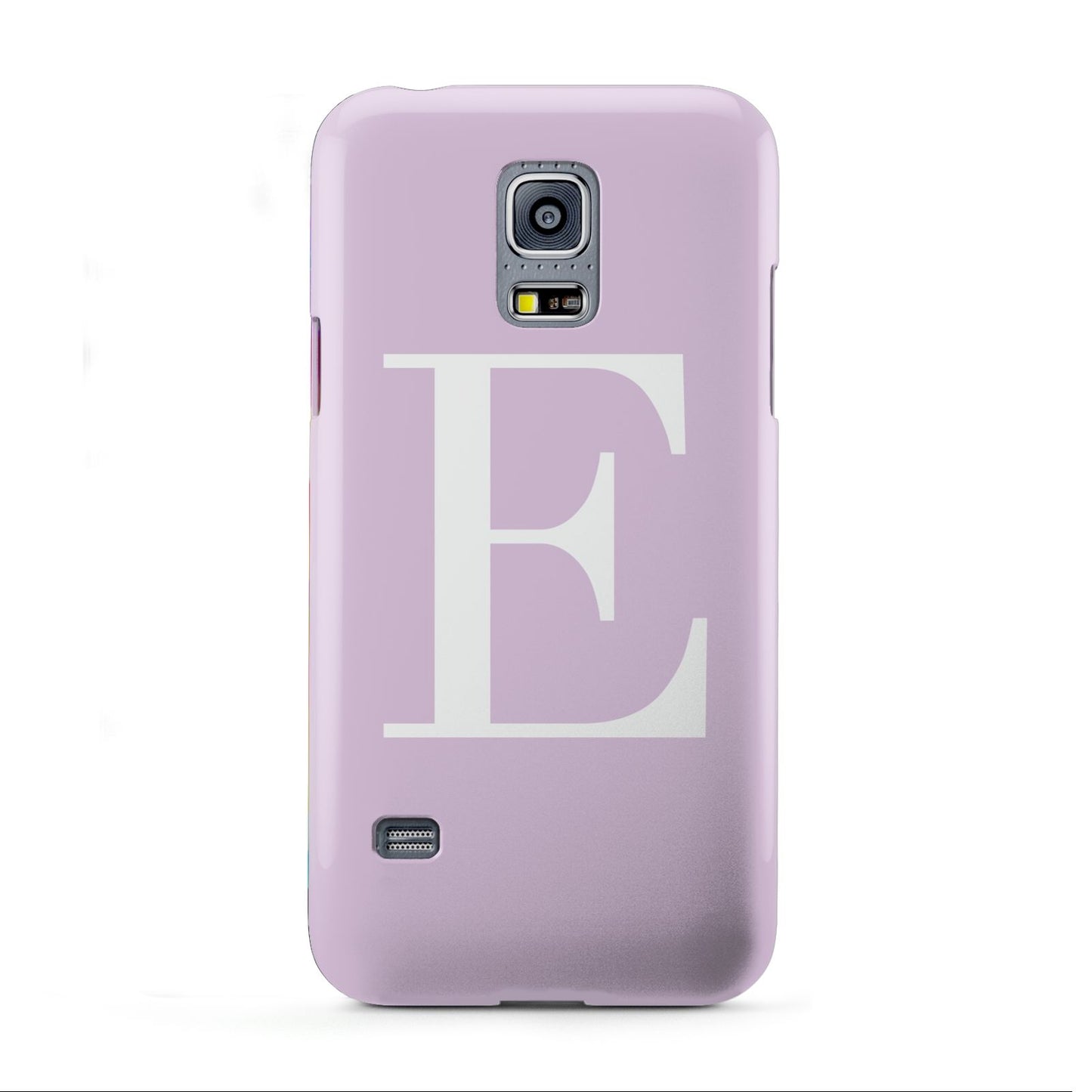 Personalised Purple Black Initial Samsung Galaxy S5 Mini Case