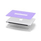 Personalised Purple Name Apple MacBook Case in Detail