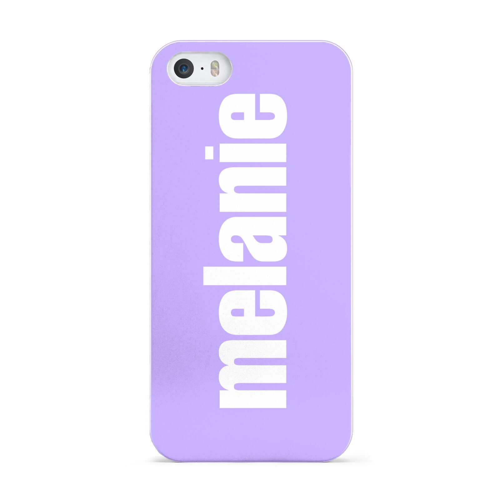 Personalised Purple Name Apple iPhone 5 Case