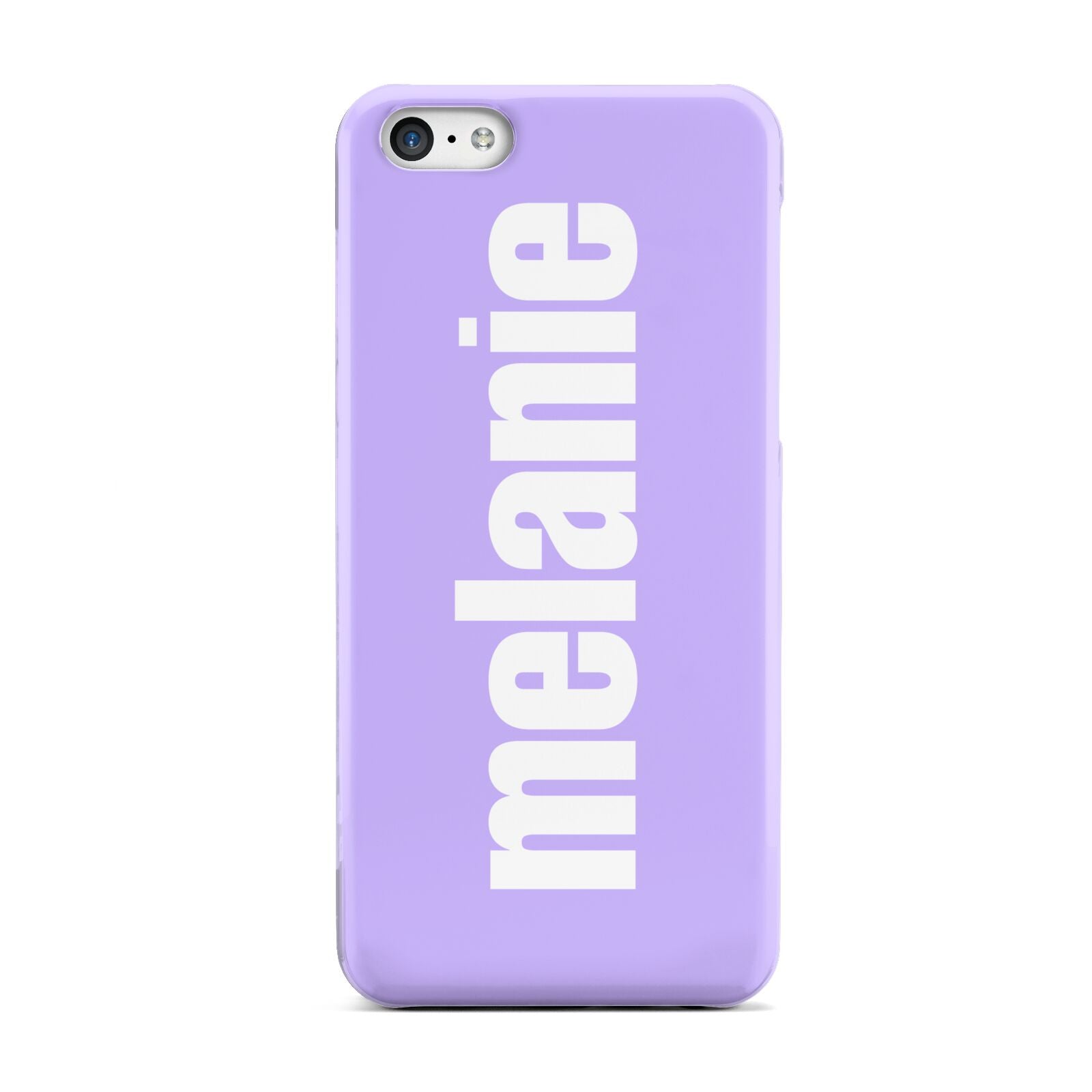 Personalised Purple Name Apple iPhone 5c Case