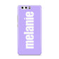 Personalised Purple Name Huawei P10 Phone Case