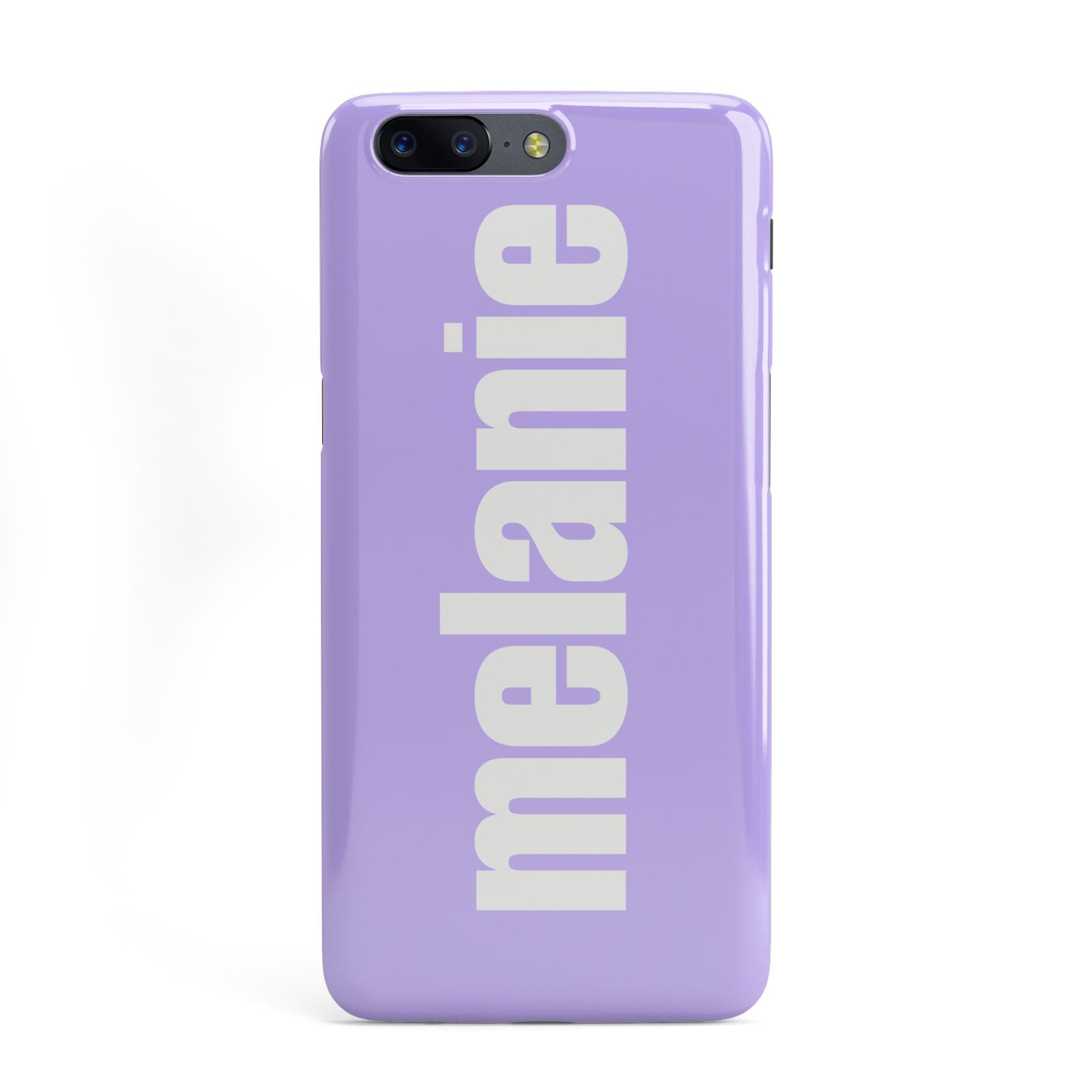 Personalised Purple Name OnePlus Case