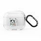 Personalised Raccoon AirPods Clear Case 3rd Gen