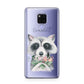 Personalised Raccoon Huawei Mate 20X Phone Case