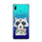 Personalised Raccoon Huawei P Smart 2019 Case