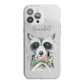 Personalised Raccoon iPhone 13 Pro Max TPU Impact Case with White Edges