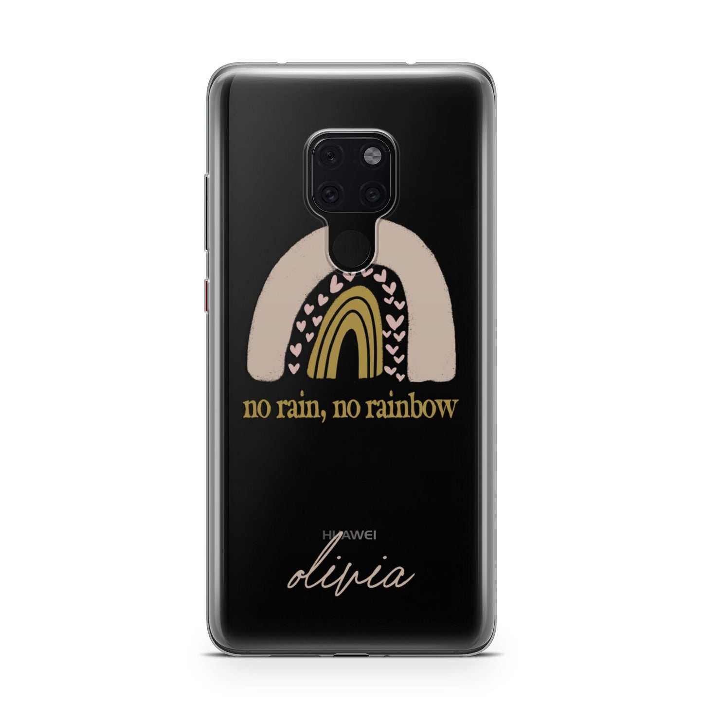 Personalised Rainbow Huawei Mate 20 Phone Case